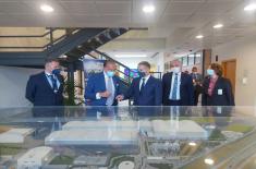 Minister Stefanović visits Airbus manufacturing facilities in Seville