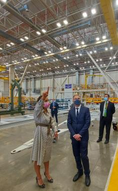 Minister Stefanović visits Airbus manufacturing facilities in Seville
