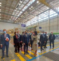 Minister Stefanović visits Airbus manufacturing facilities in Seville