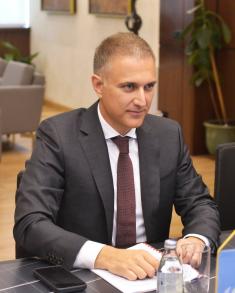 Meeting between Minister Stefanović and United Nations Assistant Secretary-General Jenča
