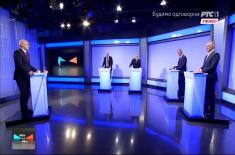 Minister Stefanović in TV Debate “Word against Word” on Radio Television of Serbia