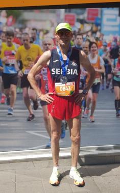 Milosavljević and Borbelj best Serbian competitors at 35th Belgrade Marathon