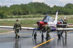 Opening of “Rosulje” Airport near Kruševac