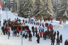 Military Schools Pupils and Cadets Mark Statehood Day