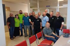 Удружење ветерана органа безбедности и војне полиције Србије организовало акцију добровољног давања крви