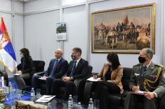 Susret ministra Stefanovića sa načelnikom Generalštaba Alžira