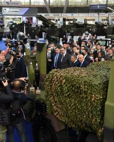 President Vučić Opened 10th International Exhibition of Arms and Military Equipment “PARTNER 2021”