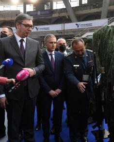 President Vučić Opened 10th International Exhibition of Arms and Military Equipment “PARTNER 2021”