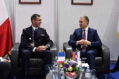 Minister Stefanović Talked to Delegation of French Directorate for Armament