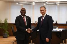 Sastanak ministra Stefanovića sa ministrom spoljnih poslova i međunarodne saradnje Ekvatorijalne Gvineje