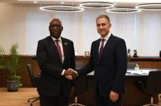 Meeting of Minister Stefanović with Minister of Foreign Affairs and International Cooperation of Equatorial Guinea 