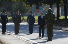 Minister Stefanović Attended Celebration of the Day of National Defence School