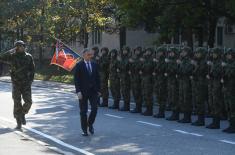 Minister Stefanović Attended Celebration of the Day of National Defence School