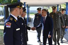 Minister Stefanović Attended Celebration of the Day of National Defence School