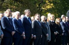 President Vučić Led Ceremony of World War II Victims Remembrance Day 