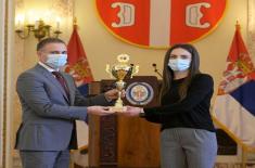 Awards for best athletes in Ministry of Defence and Serbian Armed Forces