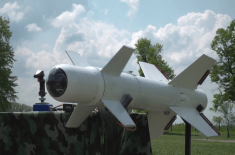 Display of arms and military equipment at the Nikinci testing ground  