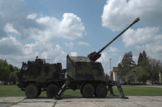 Display of arms and military equipment at the Nikinci testing ground  