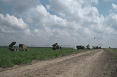 Display of arms and military equipment at the Nikinci testing ground  