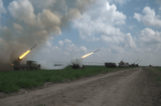 Display of arms and military equipment at the Nikinci testing ground  