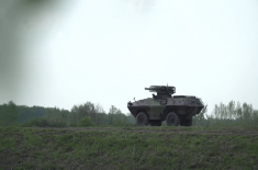 Display of arms and military equipment at the Nikinci testing ground  