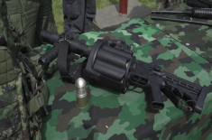 Prikaz naoružanja i vojne opreme na poligonu „Nikinci“