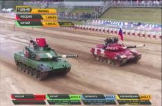 Ministers Vulin and Shoygu Attended the Final Race of “Tank Biathlon”