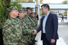 Visit to 3rd Army Brigade and Nis Military Hospital 