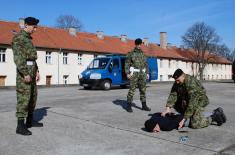 Командно-штабна вежба батаљонa војне полиције