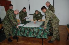 Command and staff exercise conducted by MP battalion