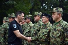Activities of the Defence Minister in Southern Serbia