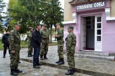 Activities of the Defence Minister in Southern Serbia