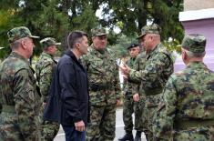 Activities of the Defence Minister in Southern Serbia