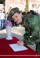 Свечано полагање заклетве војника на добровољном служењу војног рока