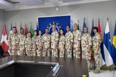Замена тима Војске Србије у мисији Европске уније у Сомалији
