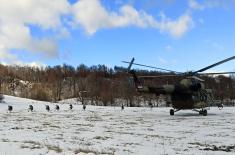 72nd Special Operations Brigade undergoes cold weather training