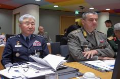 Participation in European Union Military Committee meeting