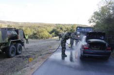 Serbian Armed Forces units undergo pre-deployment evaluation