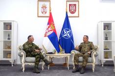 Meeting between Chief of General Staff and KFOR Commander
