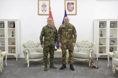 Chief of General Staff meets with new KFOR Commander