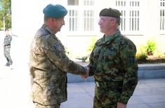 Meeting between Chief of General Staff and KFOR Commander