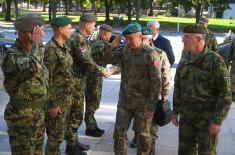 Meeting between Chief of General Staff and KFOR Commander