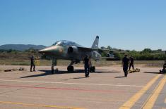 Fighter-Bomber Squadron conducts flight training