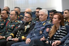 Посета индијске делегације Генералштабу Војске Србије