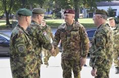 Chief of General Staff meets with new KFOR Commander