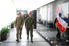 Meeting between Chief of General Staff and KFOR Commander