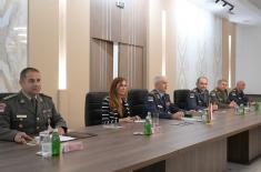 Посета индијске делегације Генералштабу Војске Србије