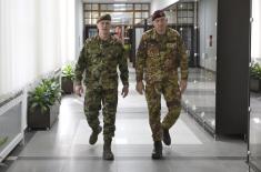 Chief of General Staff meets with new KFOR Commander