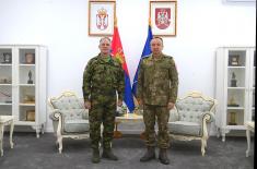 Meeting between Chief of General Staff and KFOR Commander