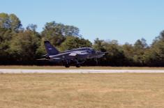 Fighter-Bomber Squadron conducts flight training
